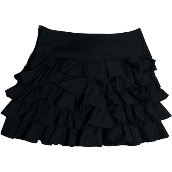 Bebe y2k vintage black ruffle - Picture 2 of 4